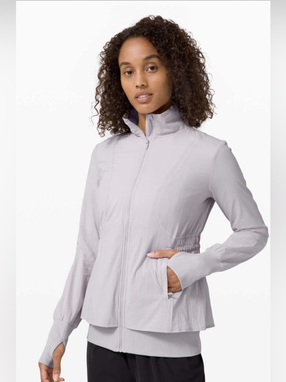 lululemon athletica Light Beige Utility Jacket
